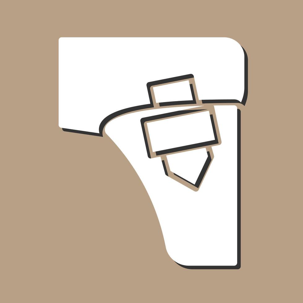 Gun Belt Vector Icon