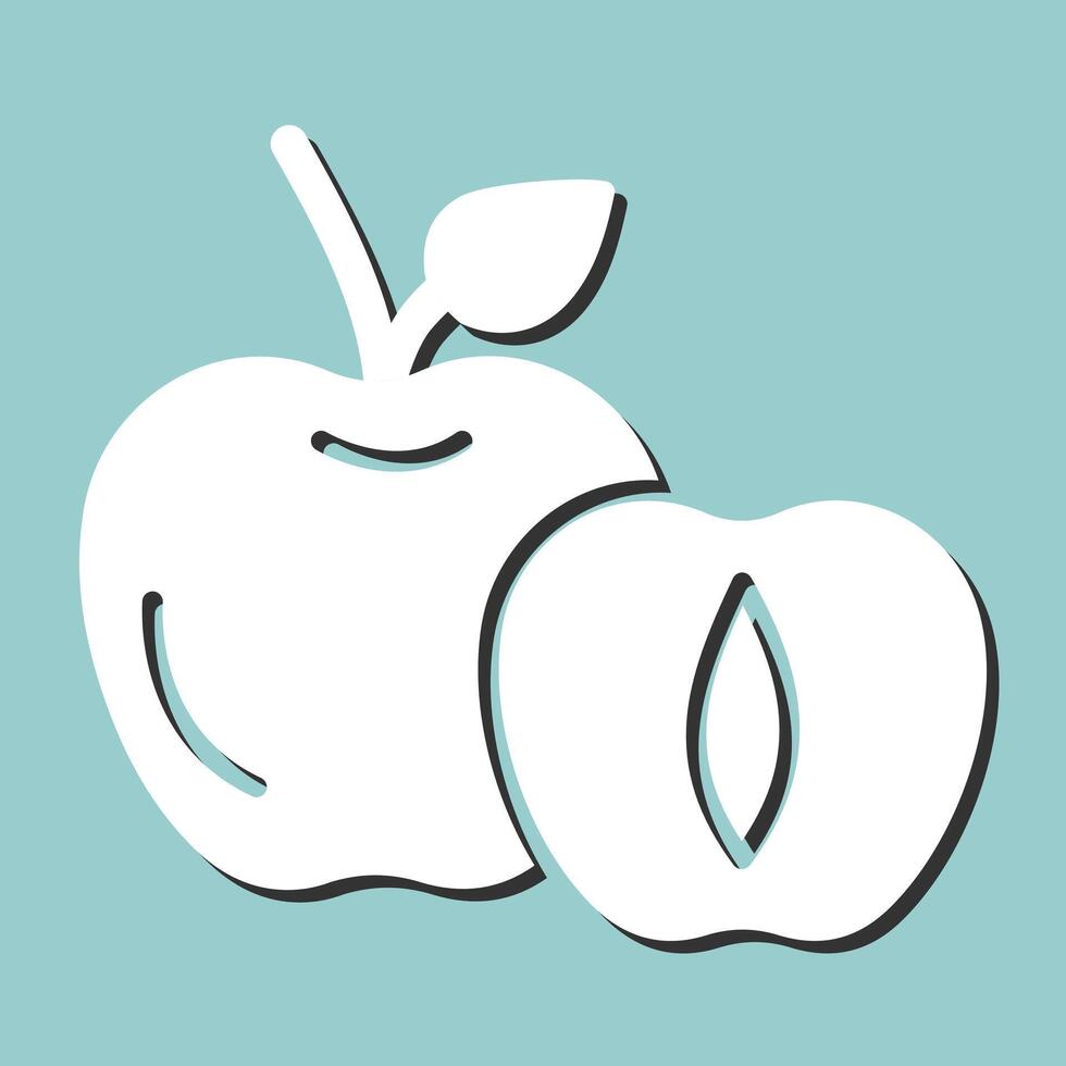 Apricot Vector Icon