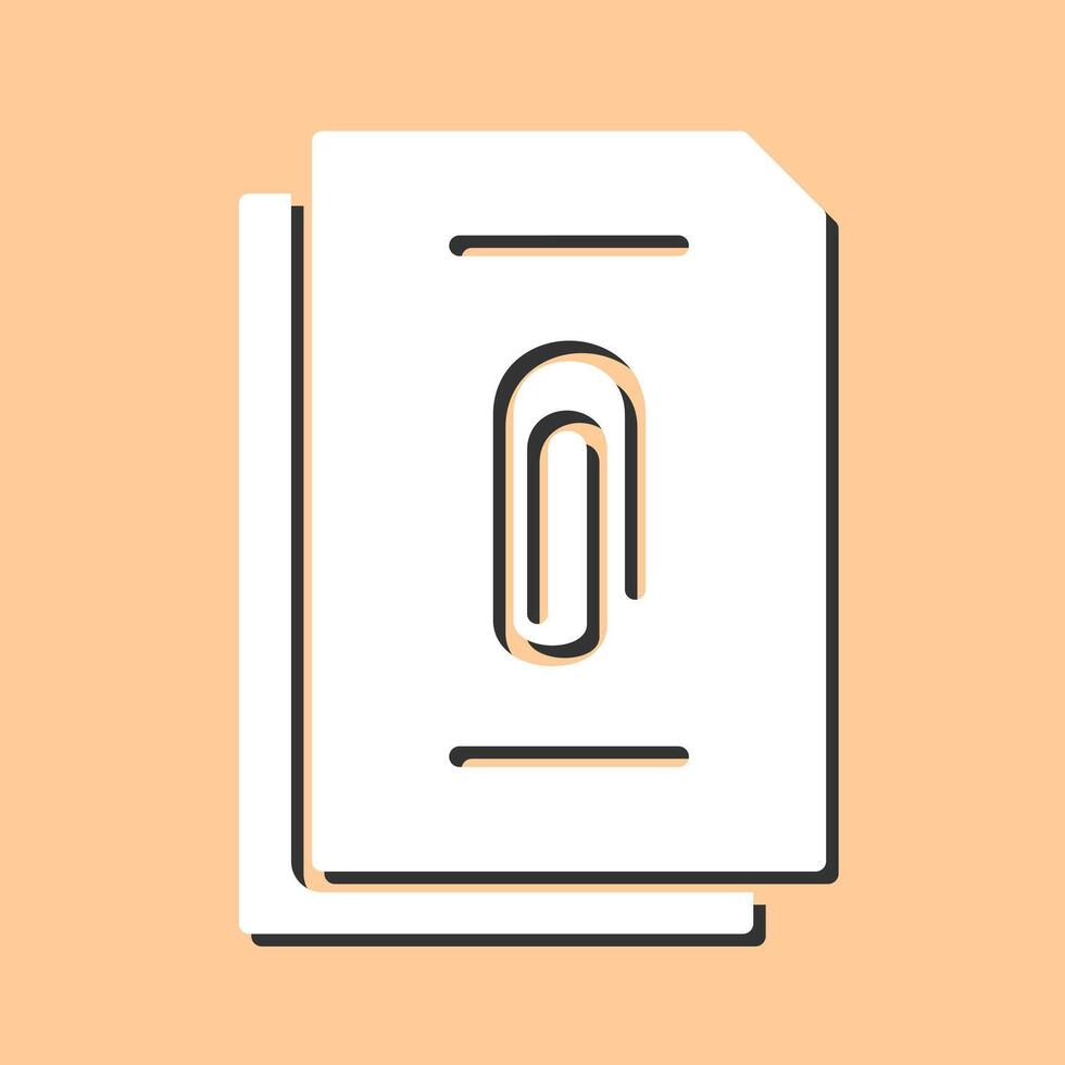 Clip Vector Icon