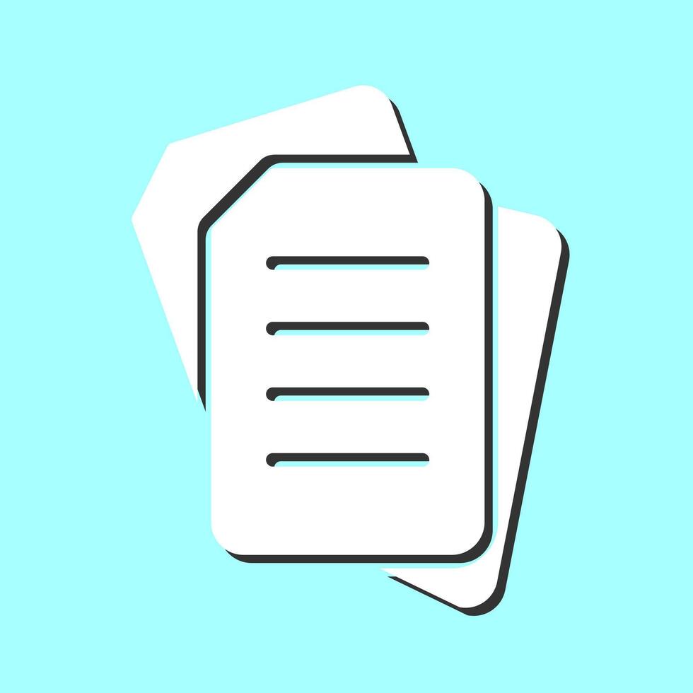 icono de vector de documento