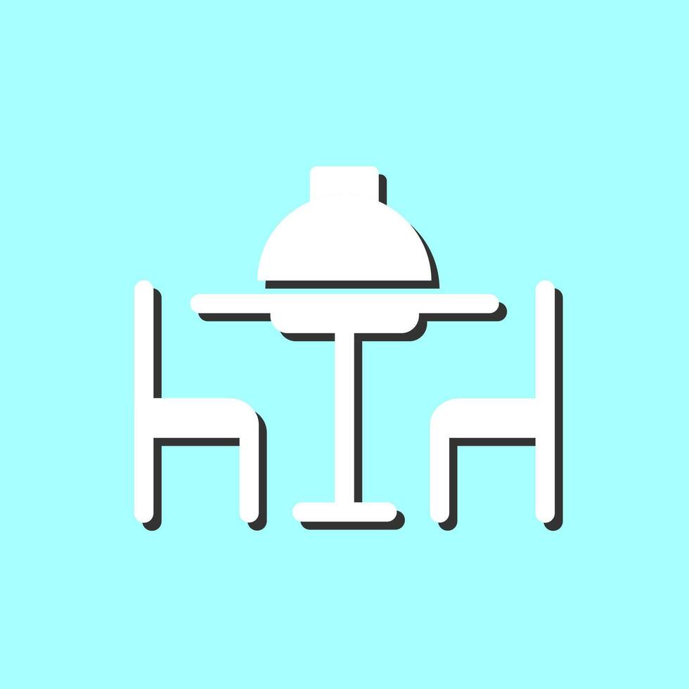 Dinner Table II Vector Icon