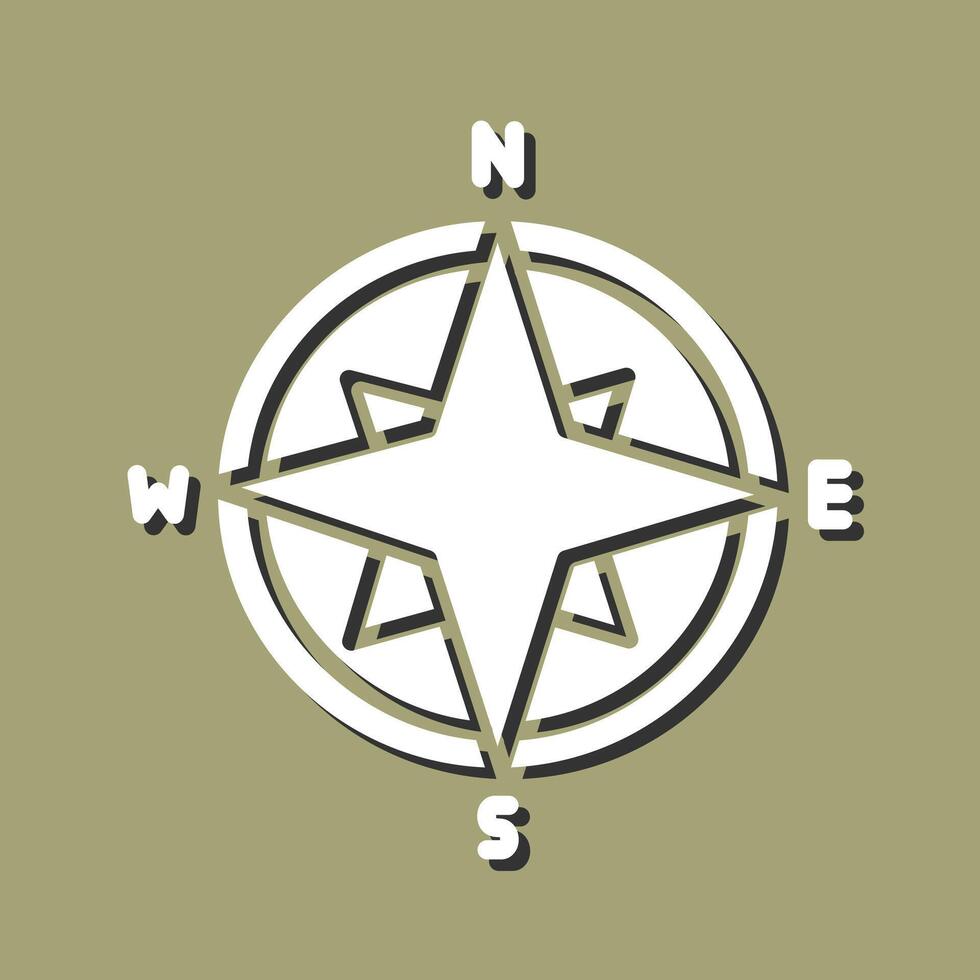 Compass Vector Icon