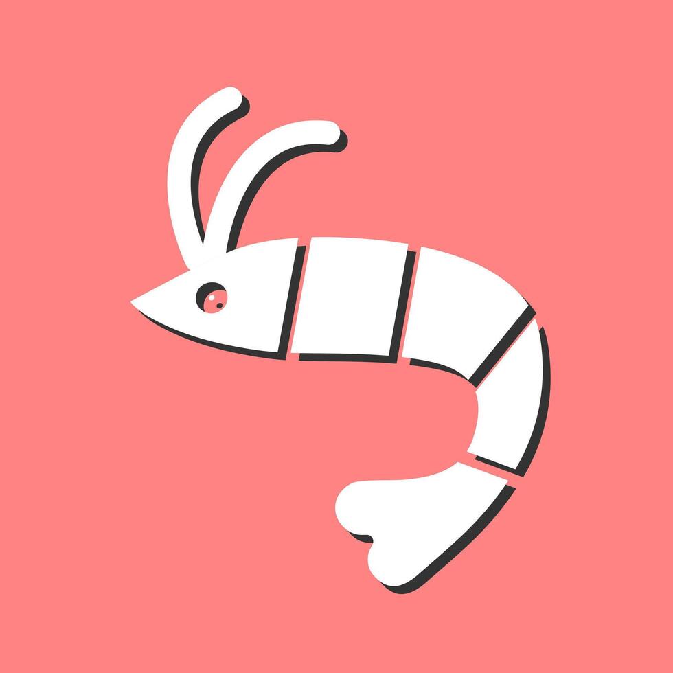 Shrimp Vector Icon