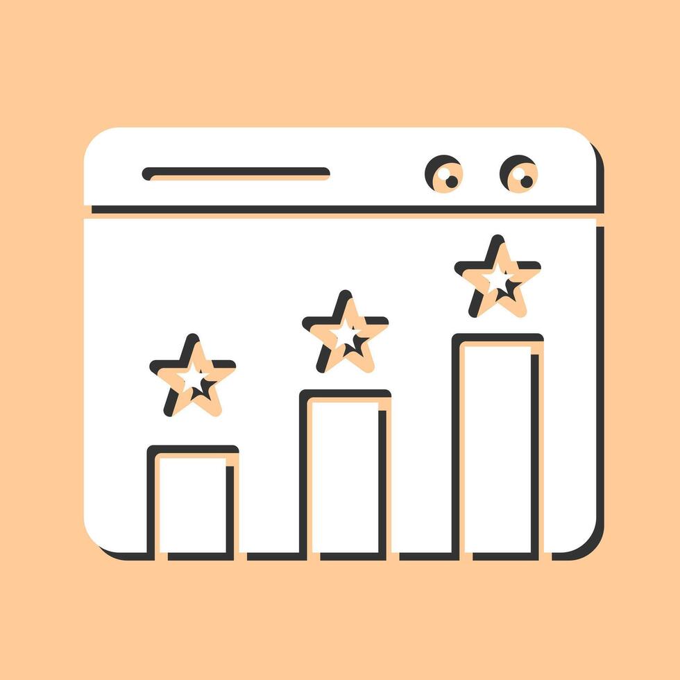 Website Ranking Vector Icon