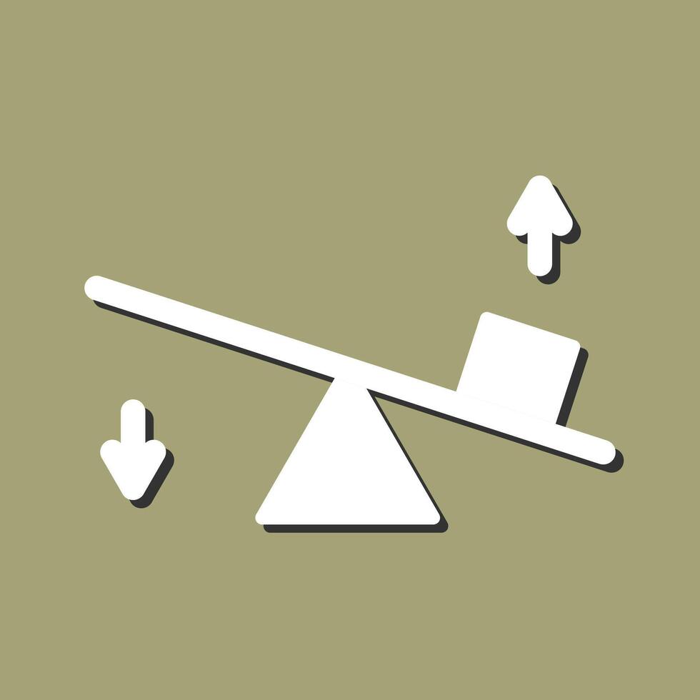Seesaw Vector Icon