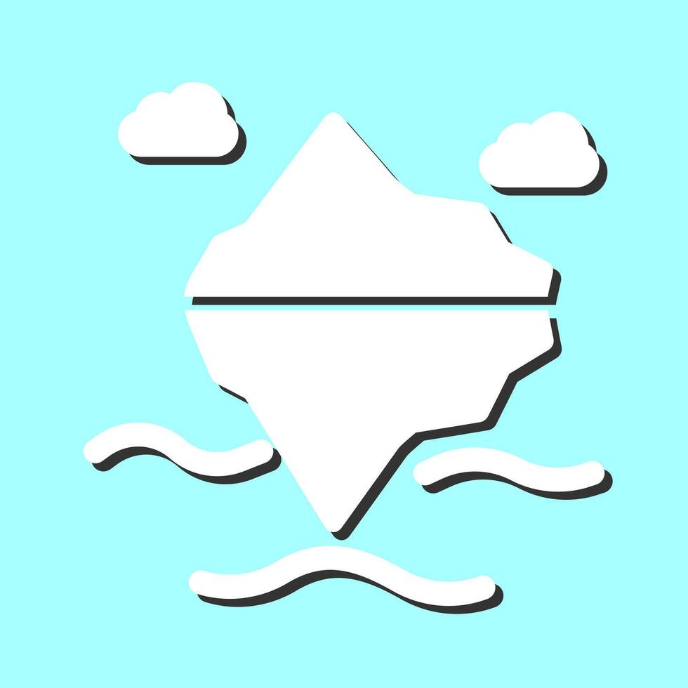 Iceberg Vector Icon