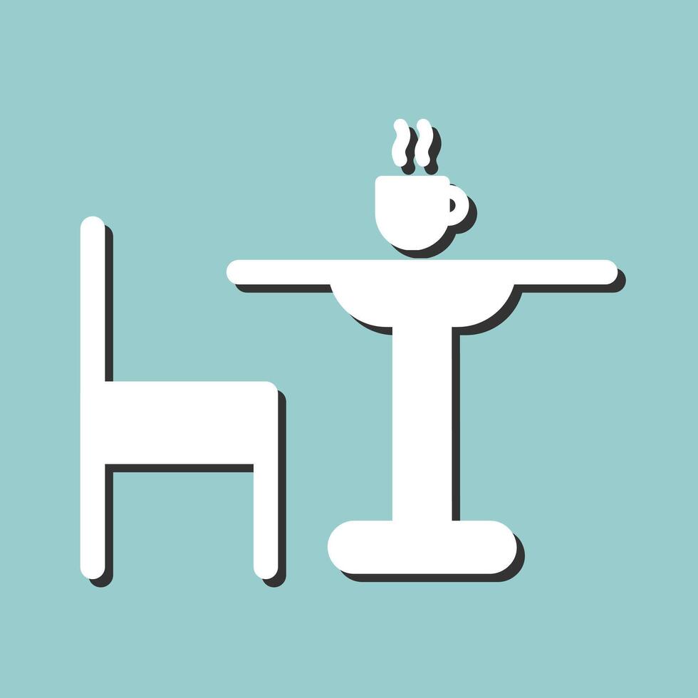 Tea Table Vector Icon