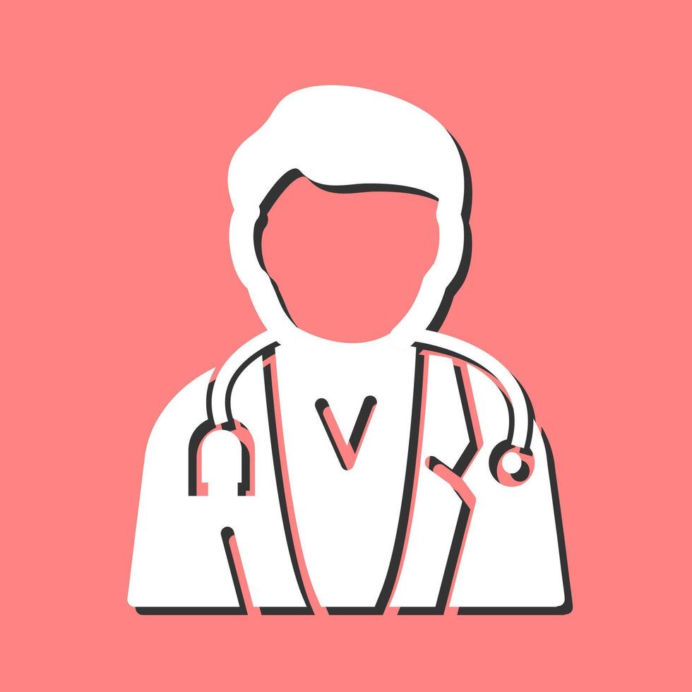 Male Doctor Vector Icon