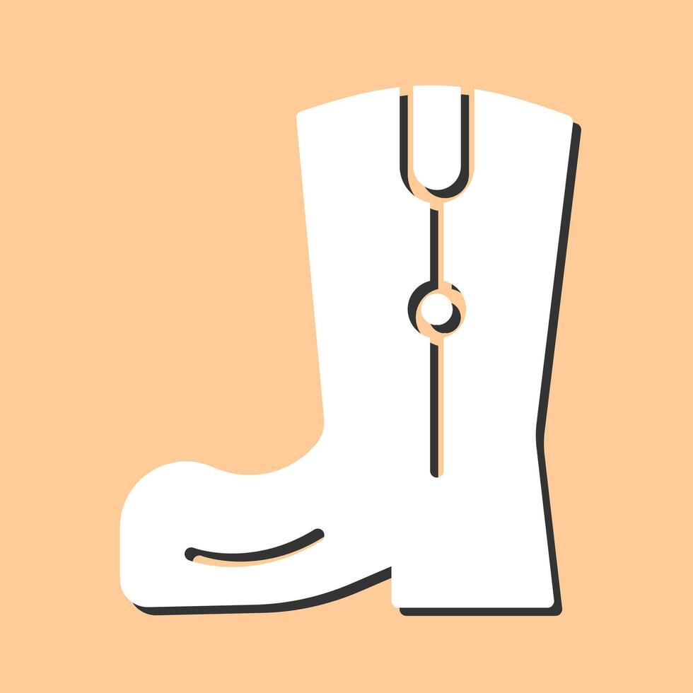 Cowboy Boot Vector Icon