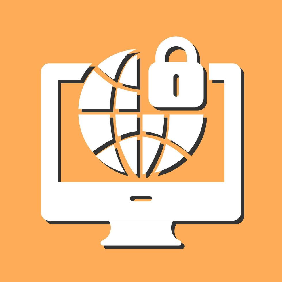 Internet Security Vector Icon