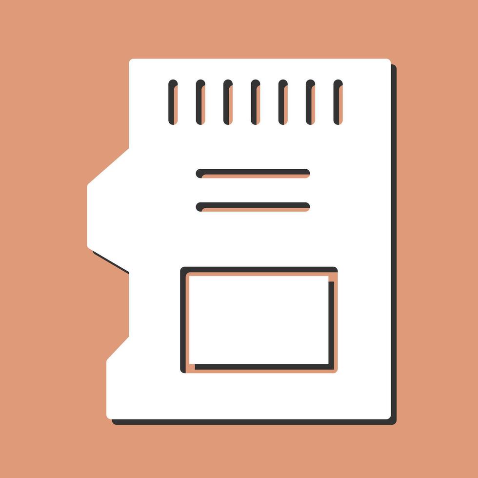 SD Card Vector Icon