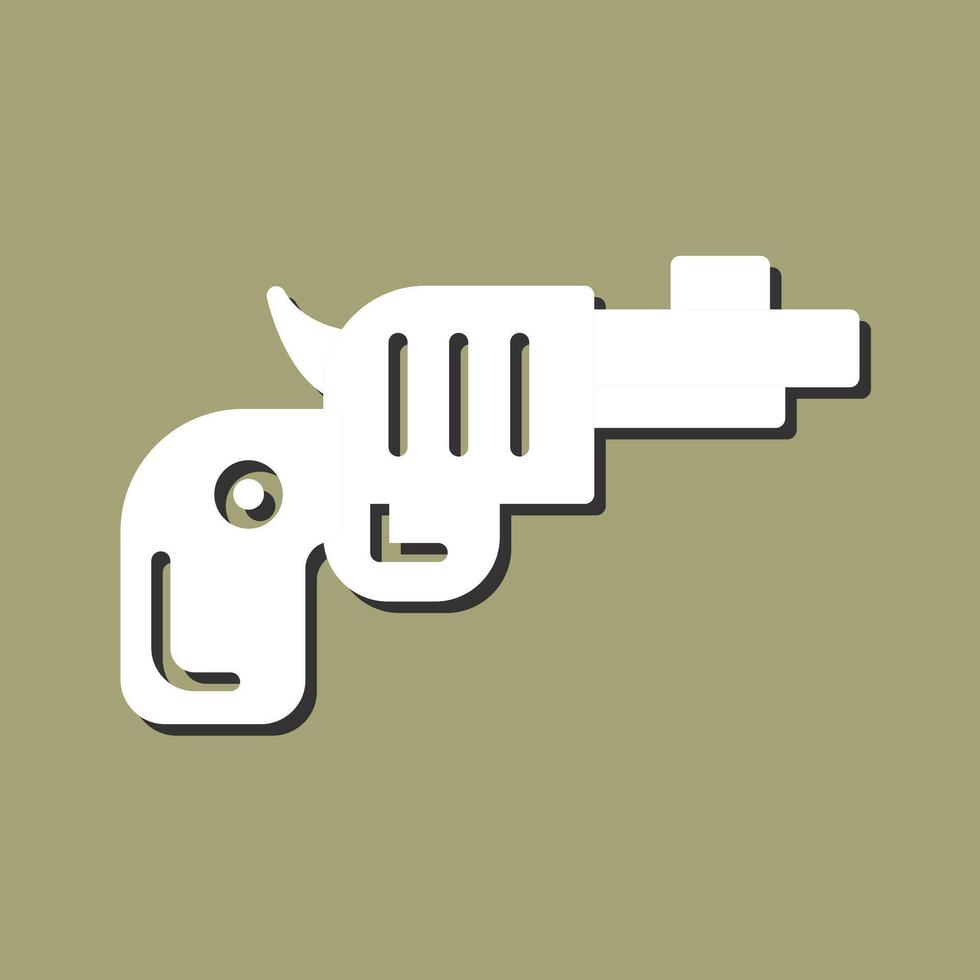 Revolver Vector Icon