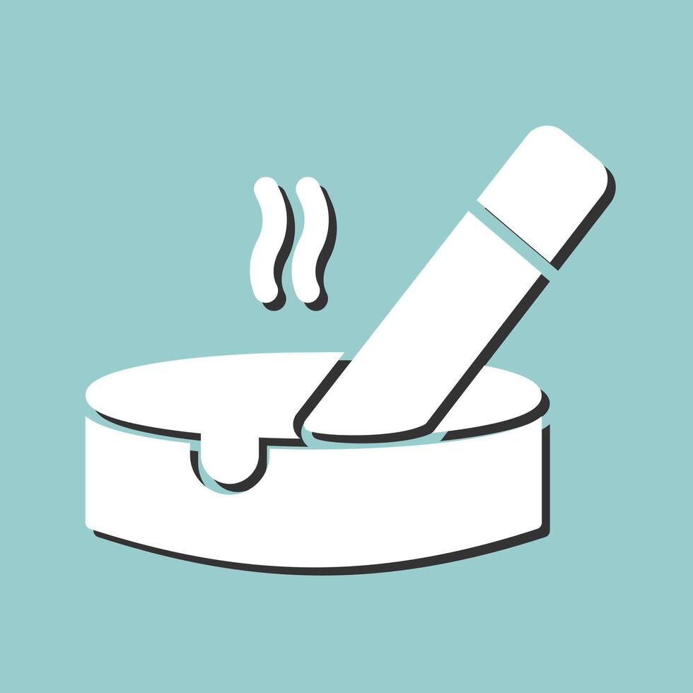 Ashtray Vector Icon