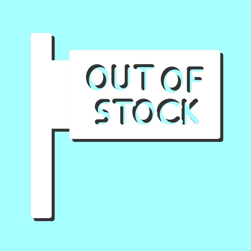 Out of Stock Vector Icon