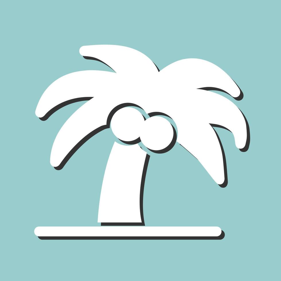 Coconut Tree Vector Icon
