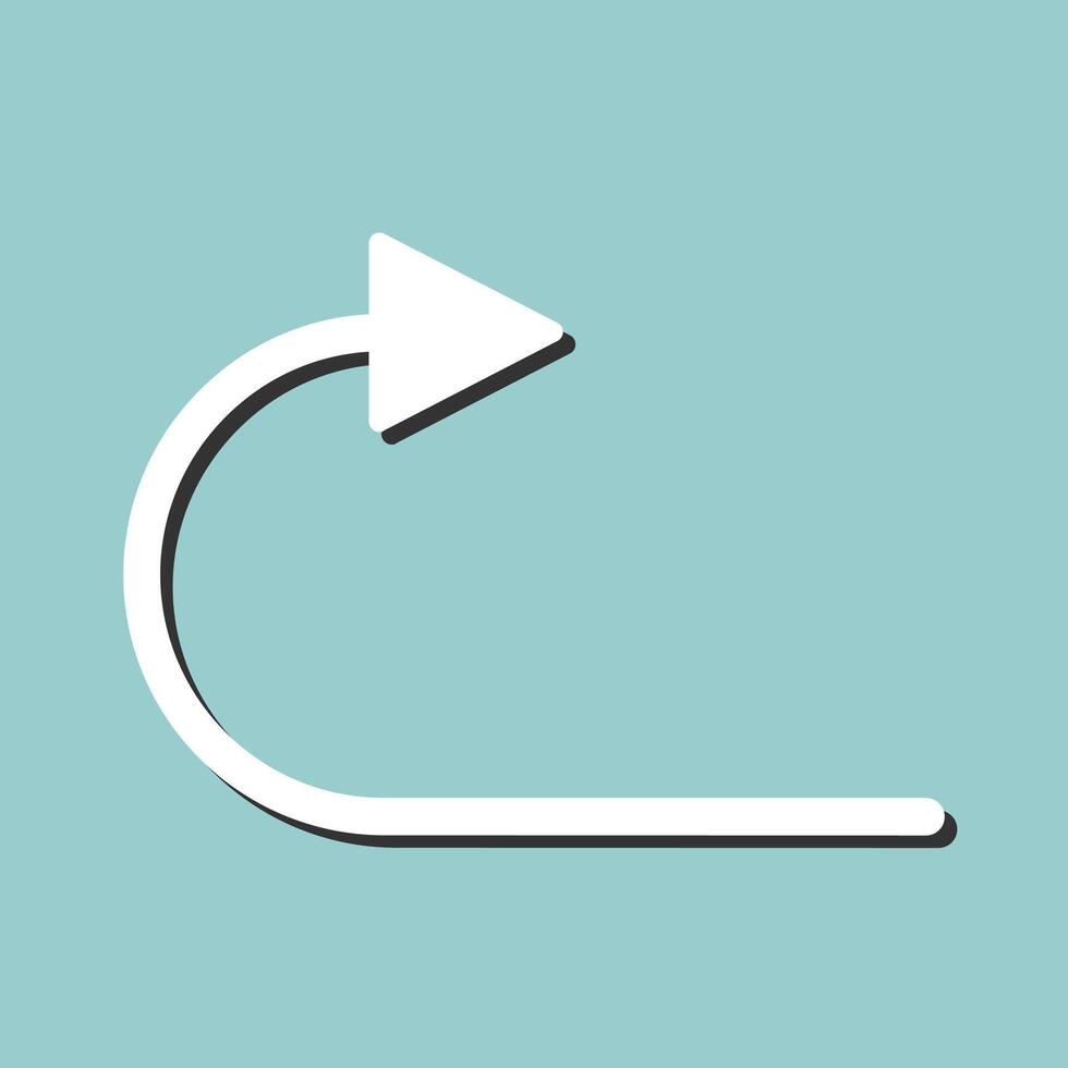 Arrow Pointing Right Vector Icon