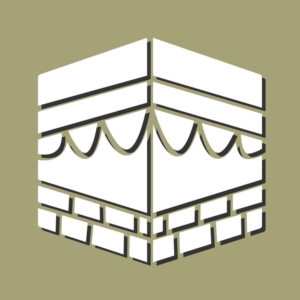 Khana Kaba Vector Icon