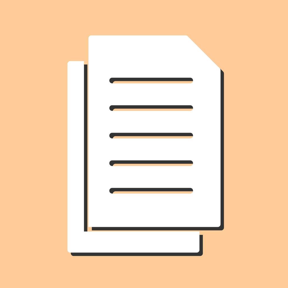 Document Vector Icon