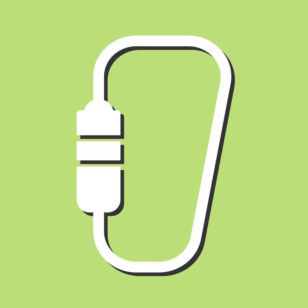 Carabiner Vector Icon