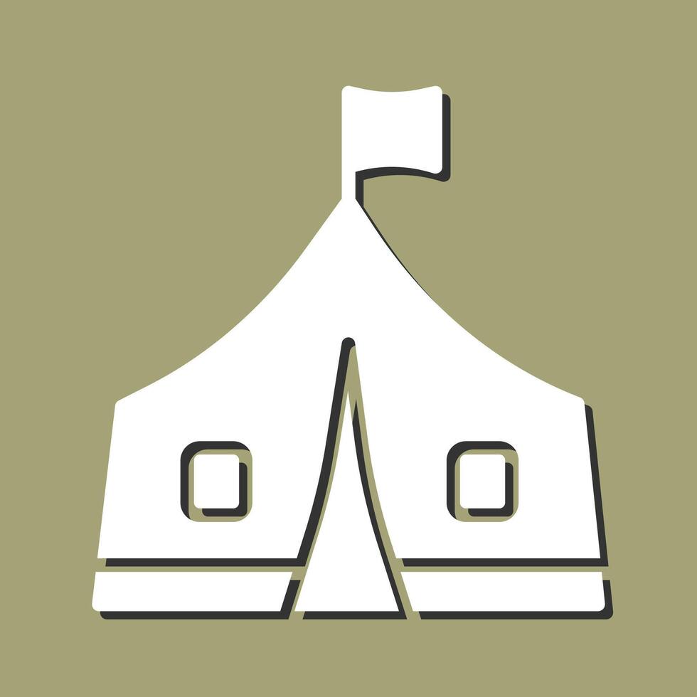 Tent Vector Icon