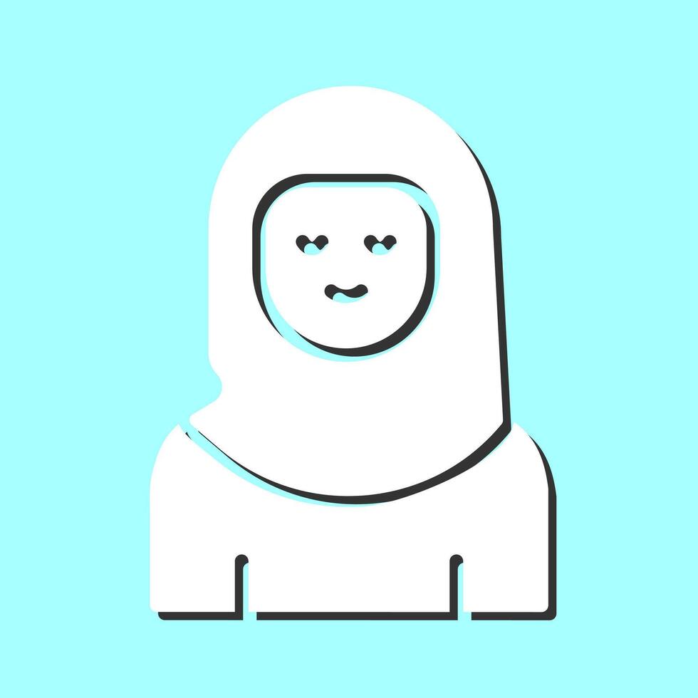 Islamic Woman Vector Icon