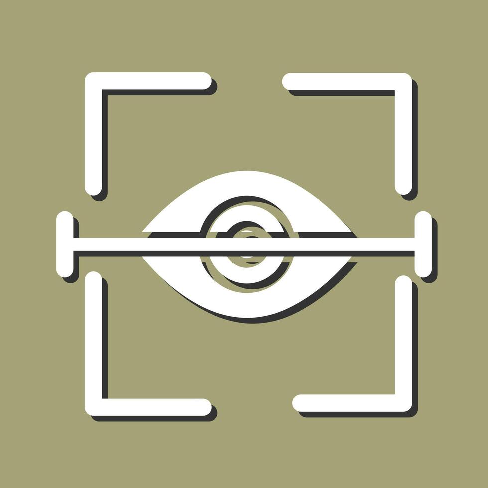 Eye Scan Vector Icon