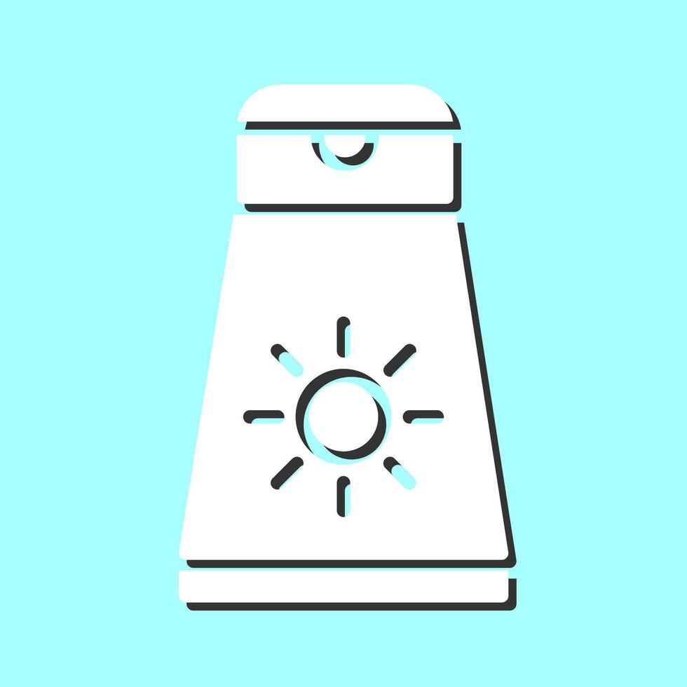 Sun Cream Vector Icon