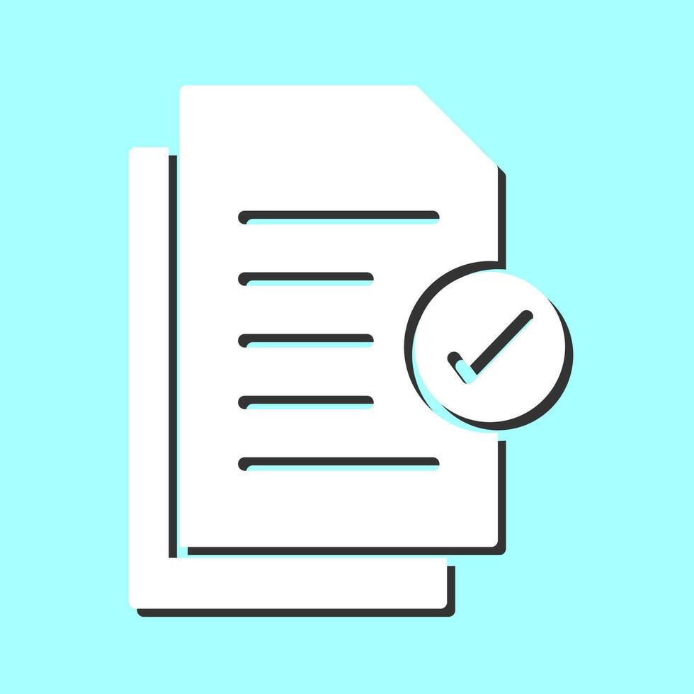 Report List Vector Icon