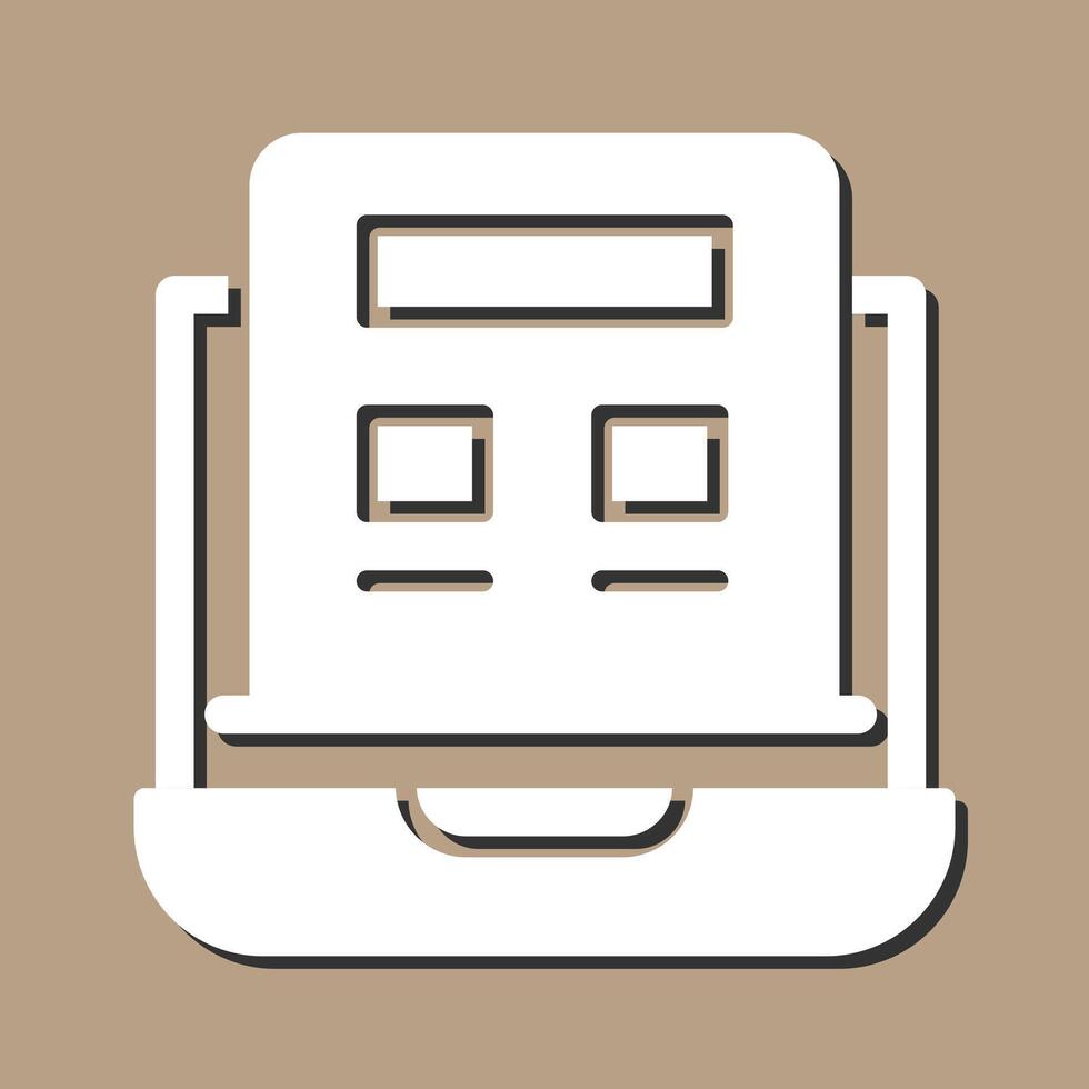 Layout Vector Icon