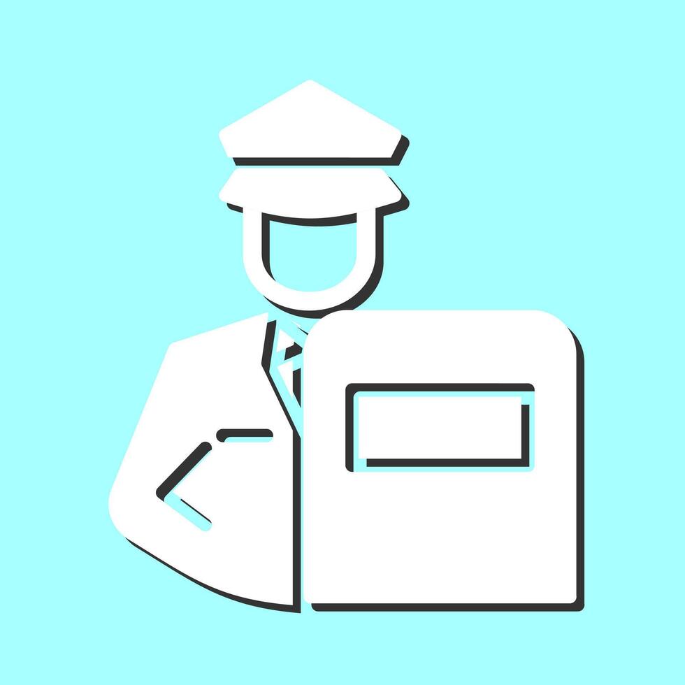 Riot Police Vector Icon