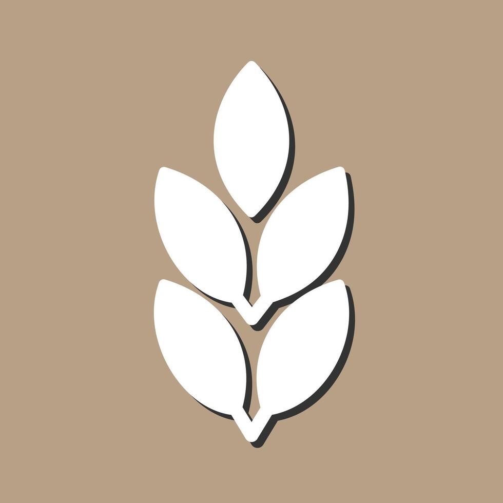 Wheat Vector Icon