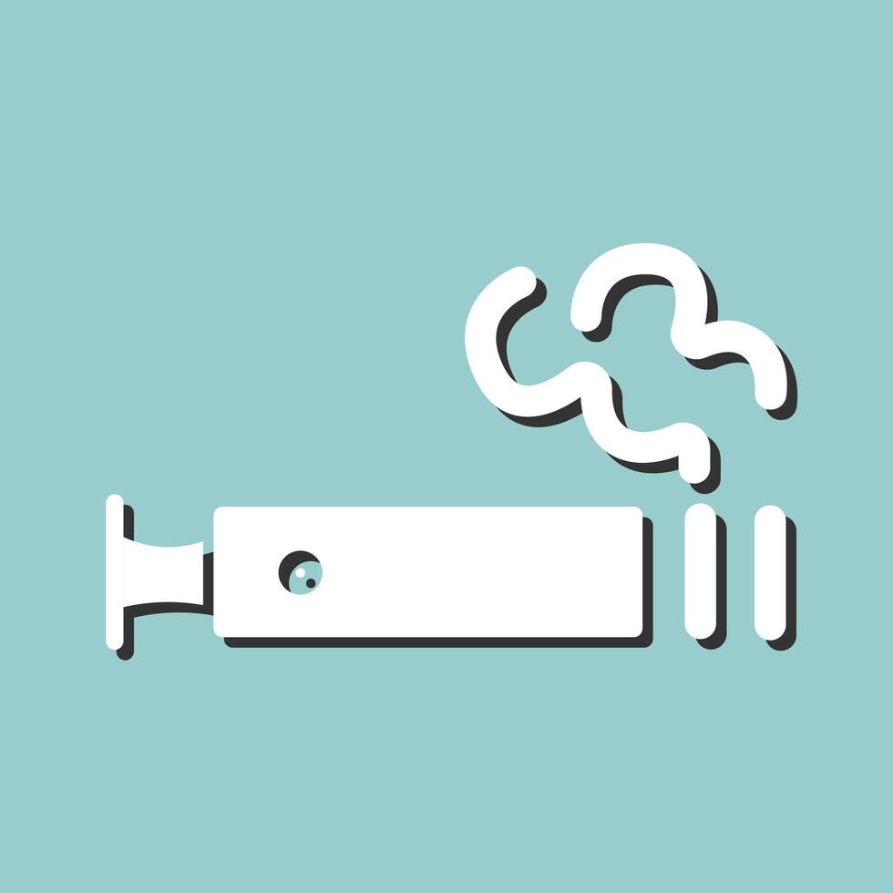 Electronic Cigarette Vector Icon