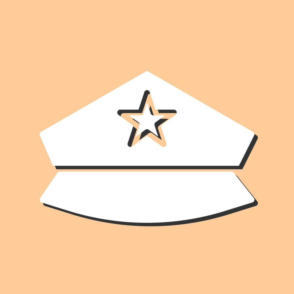 Police Hat Vector Icon