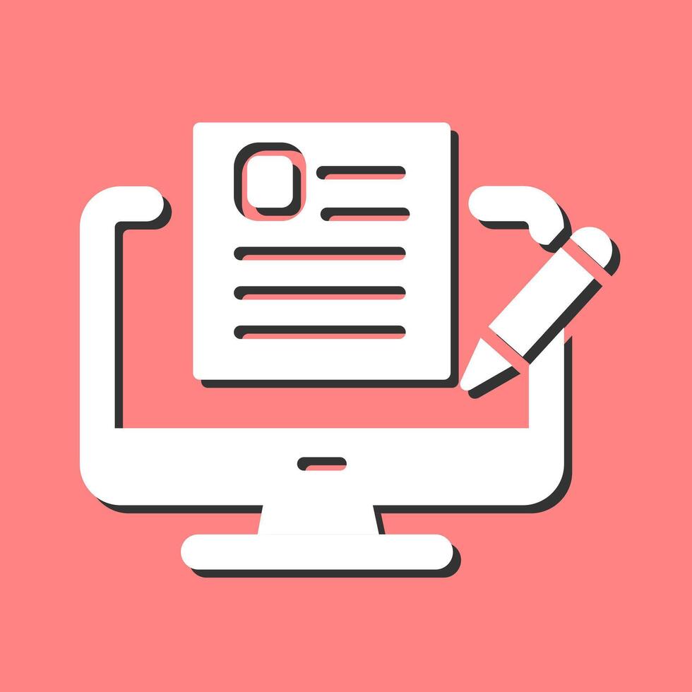Blog Vector Icon