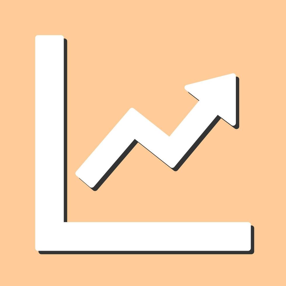 Graph Up Vector Icon