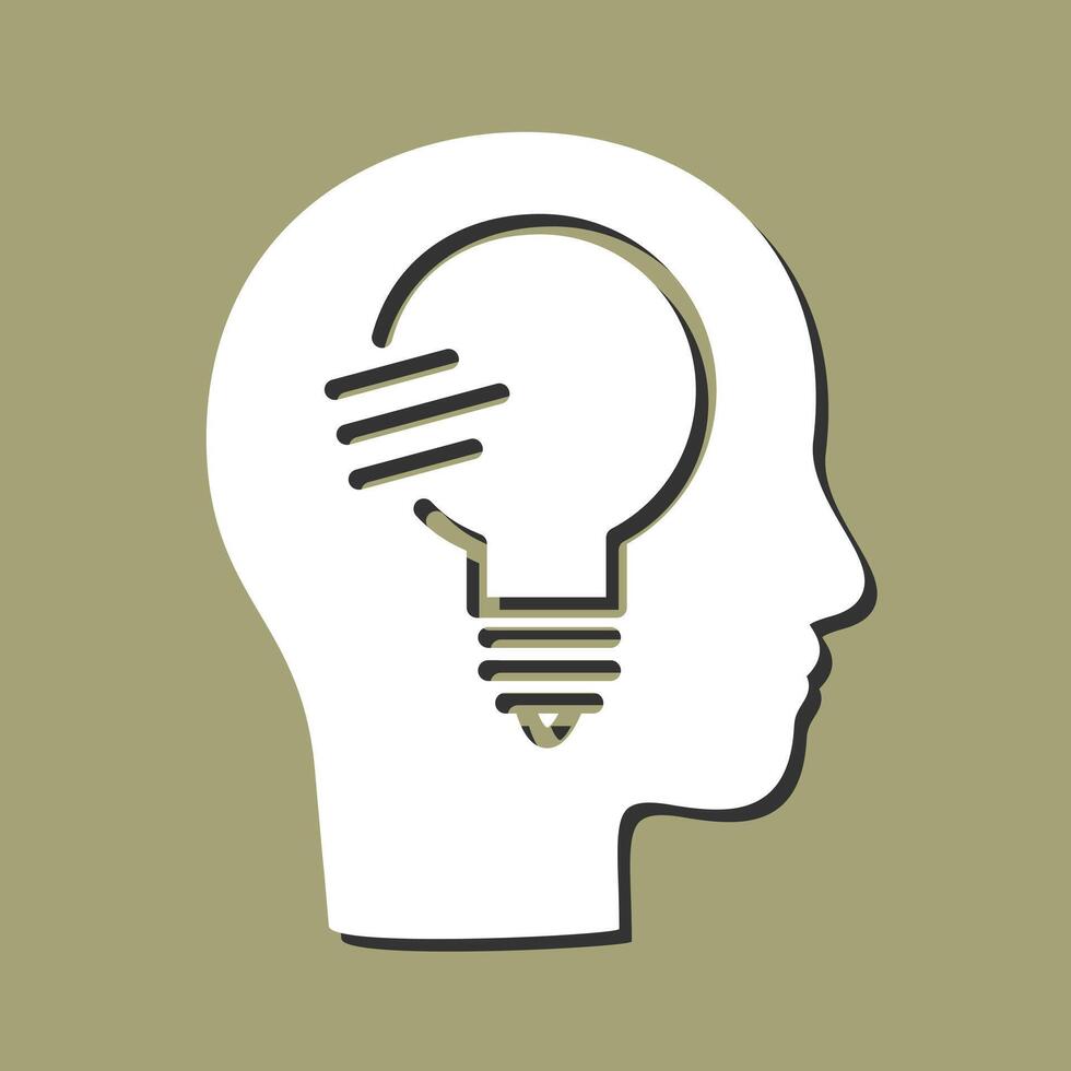 Thinking Vector Icon