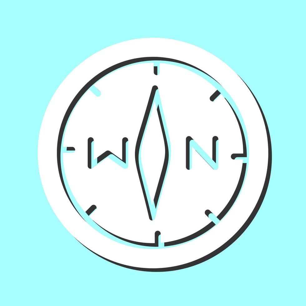 Compass III Vector Icon