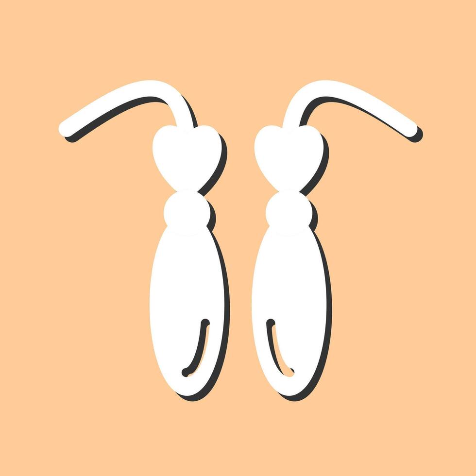 Earrings Vector Icon