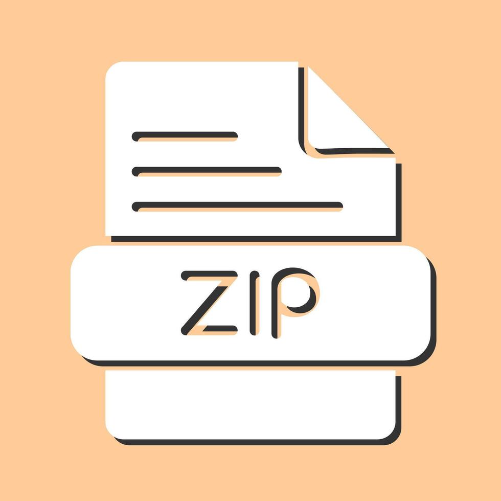 ZIP Vector Icon