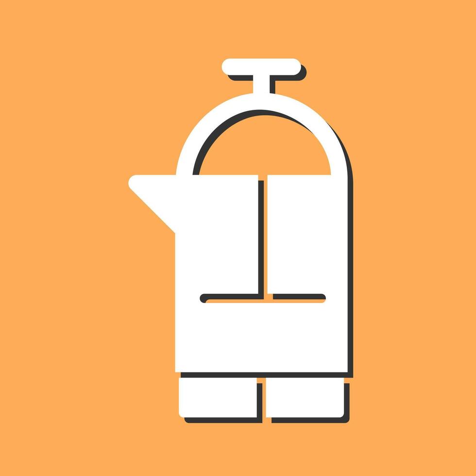 French Press Vector Icon