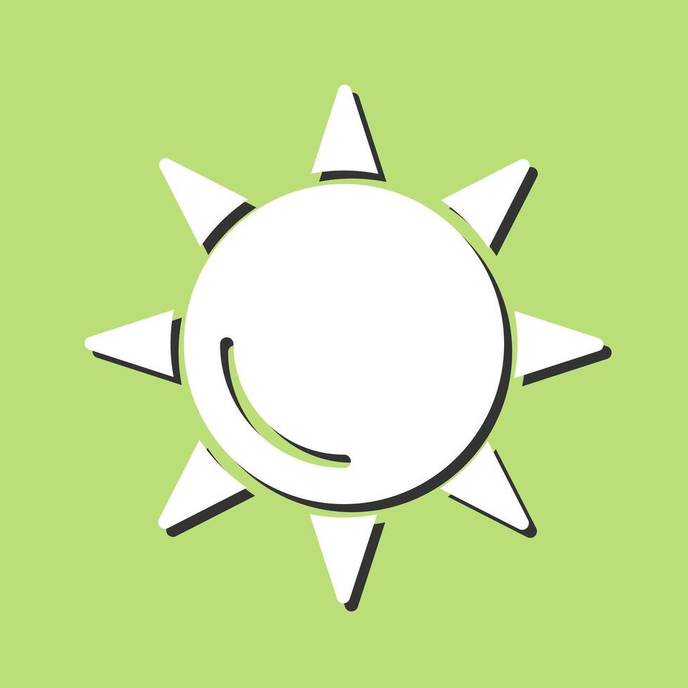 Sun II Vector Icon