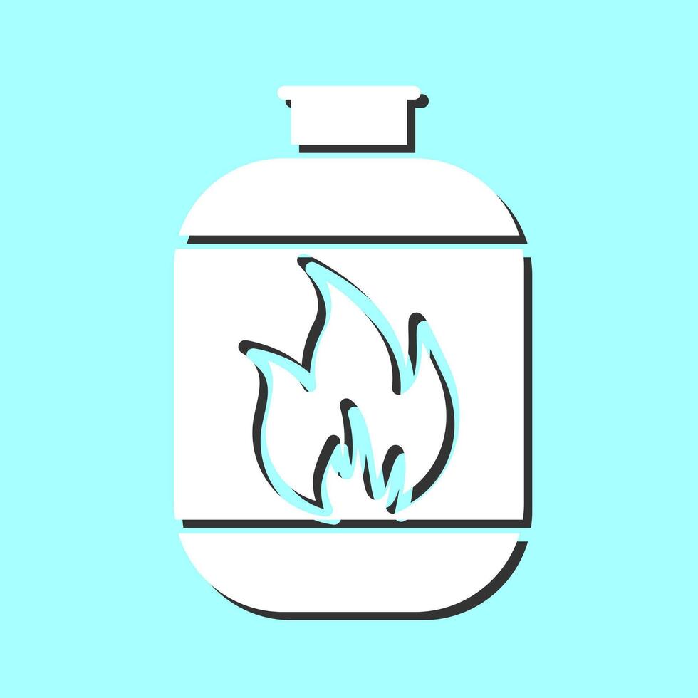 Gas Cylinder Vector Icon