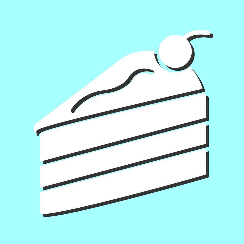 Cake Slice Vector Icon