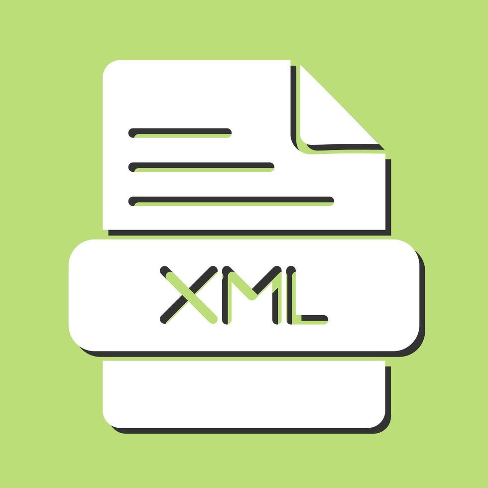 XML Vector Icon