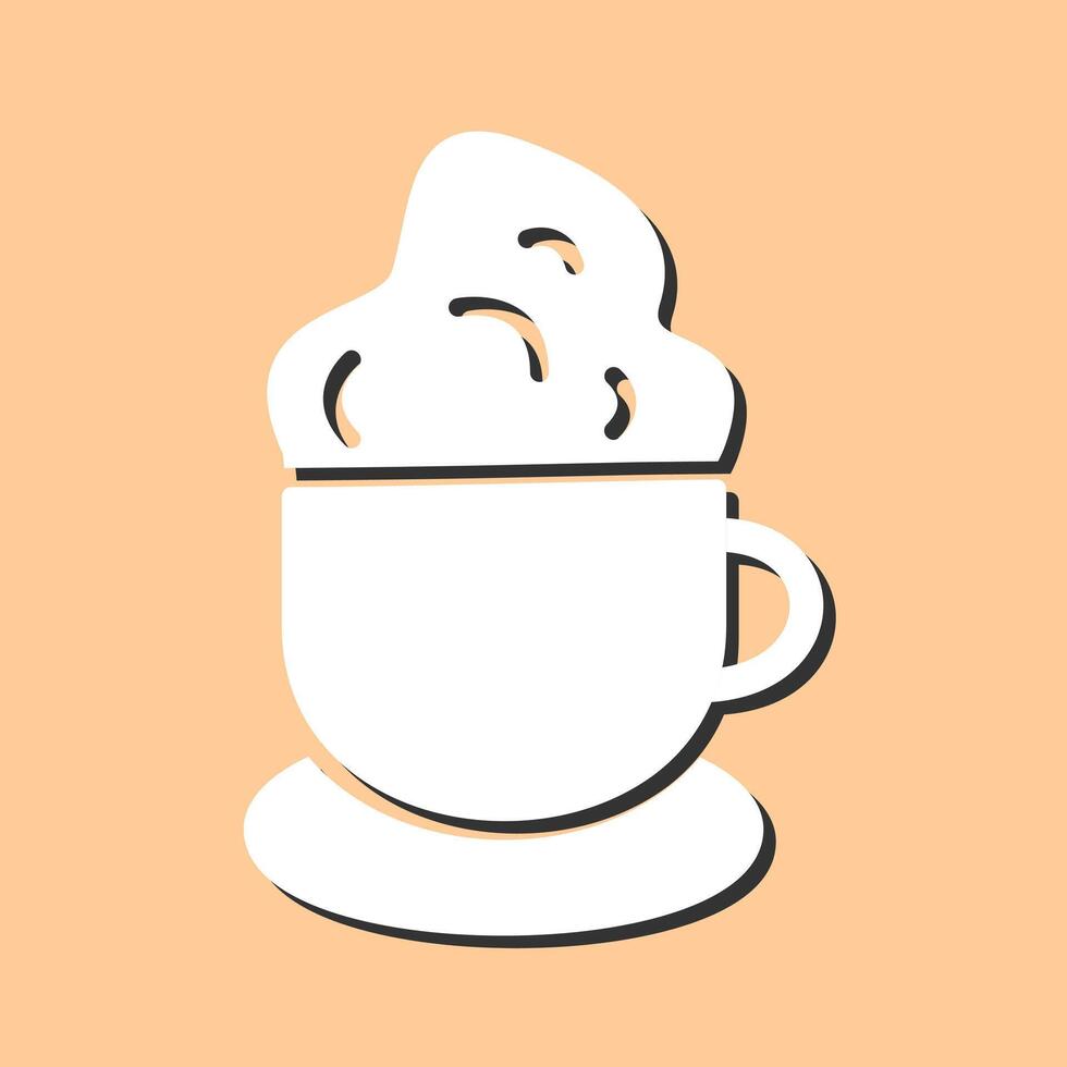 Creamy Coffee Vector Icon