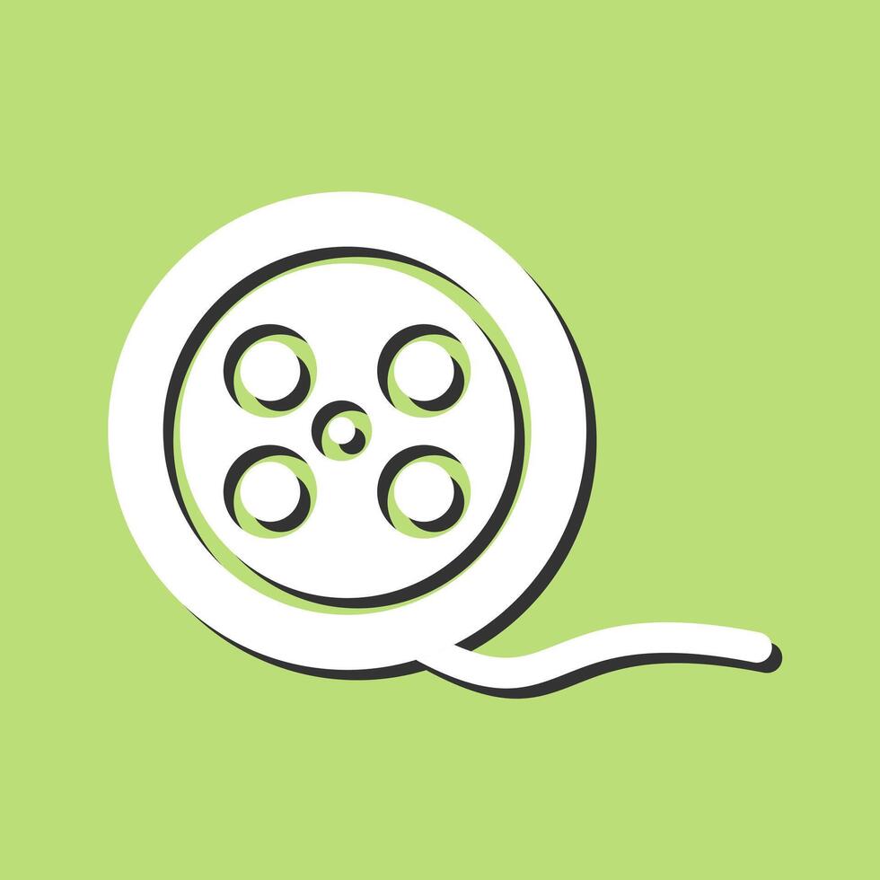 Reel Vector Icon