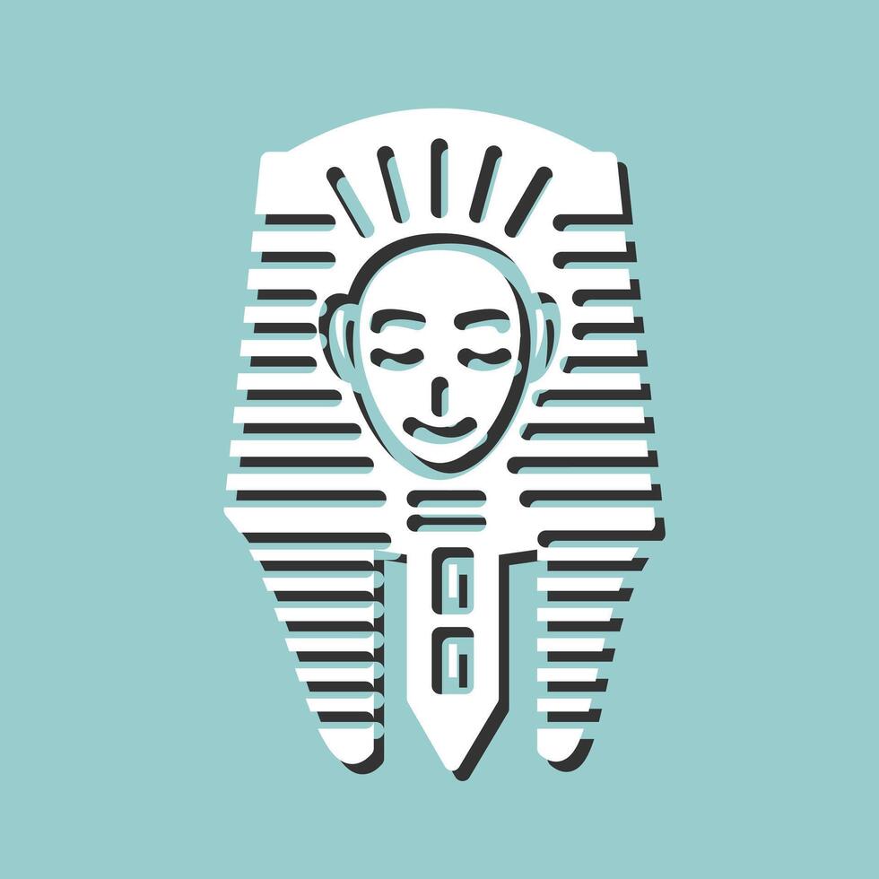 Egyptian Face Vector Icon