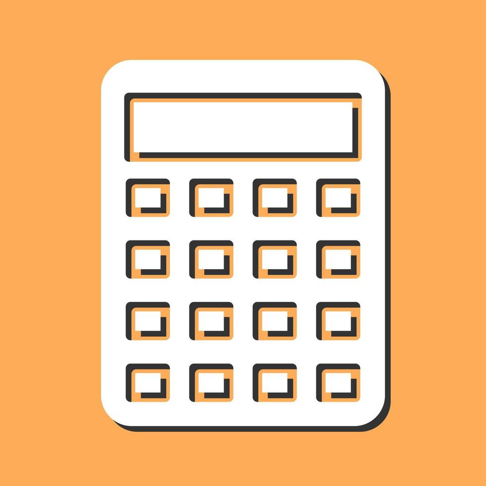 Calculator Vector Icon