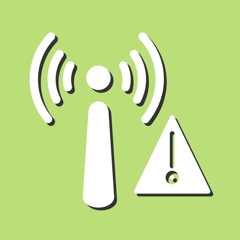 Non Ionizing Radiation Vector Icon