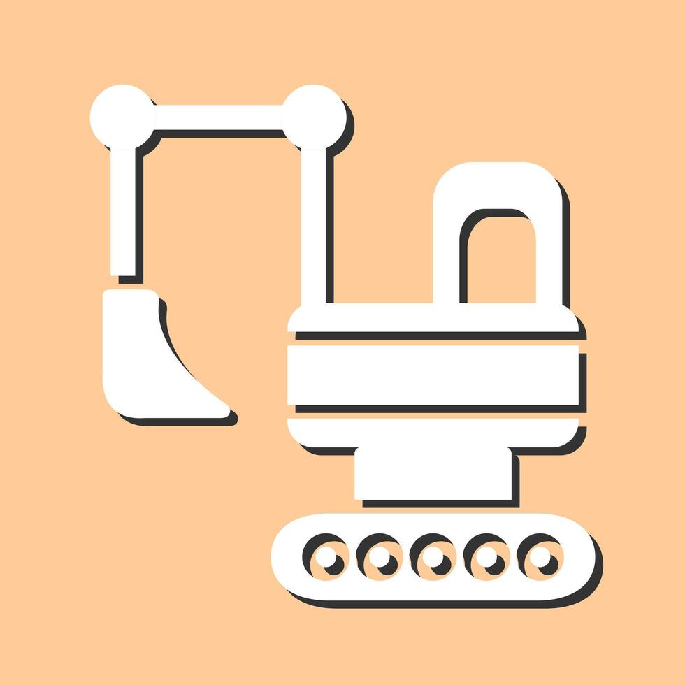 Heavy Machinery Vector Icon